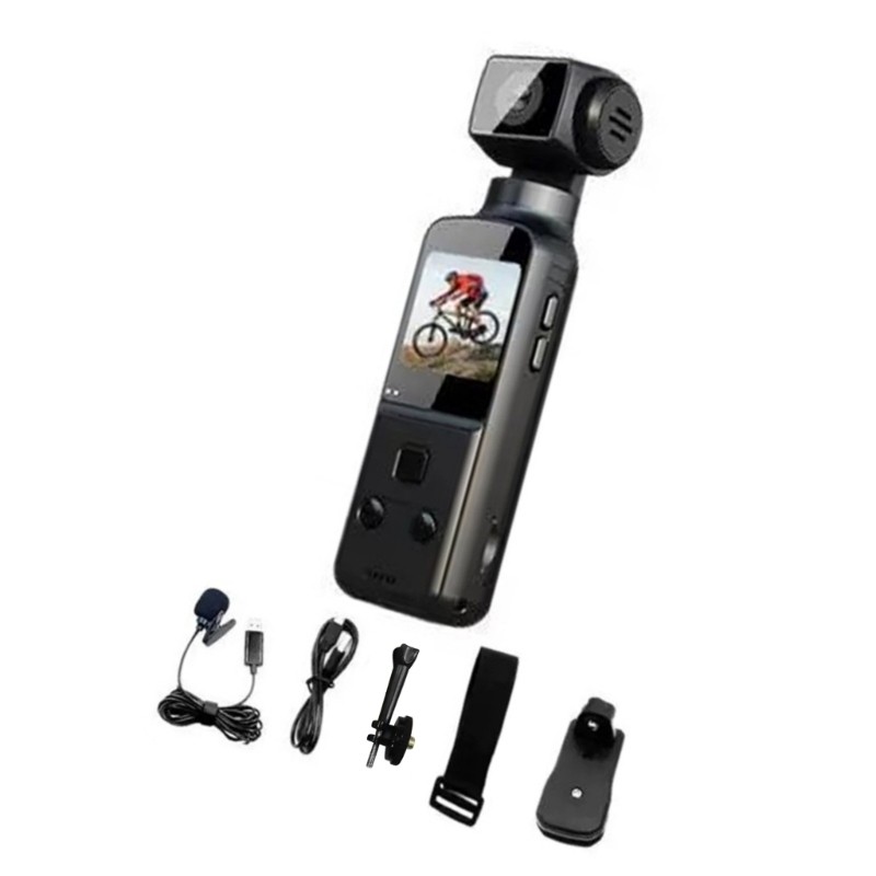 270° Flexible Angle 4K Adventure Recorder Lightweight For Outdoor Videography gallery