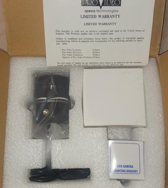 Brand New Opened Box Color IR CCD Camera gallery