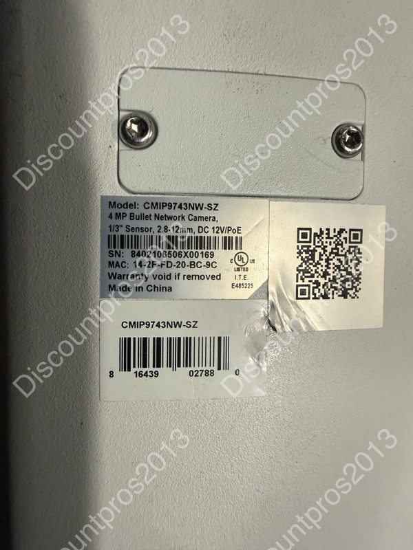 LTS CMIP9743NW-SZ 4MP Outdoor IP Bullet Security Camera — USED gallery