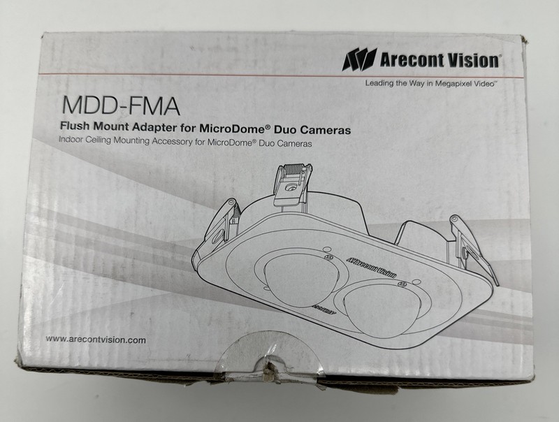 Arecont Vision MDD-FMA Flush Mount Adapter for MiroDome Duo Cameras gallery