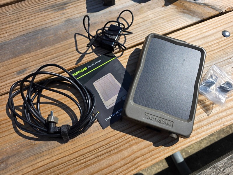 Tactacam Defend Cam Gen 1 Cellular Security Camera and Solar Panel gallery