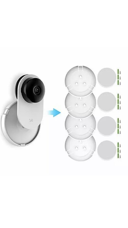 (Pack of 4) YI 1080p Home Camera Wall Mount, KASMOTION 360 Degree Swivel Camera gallery