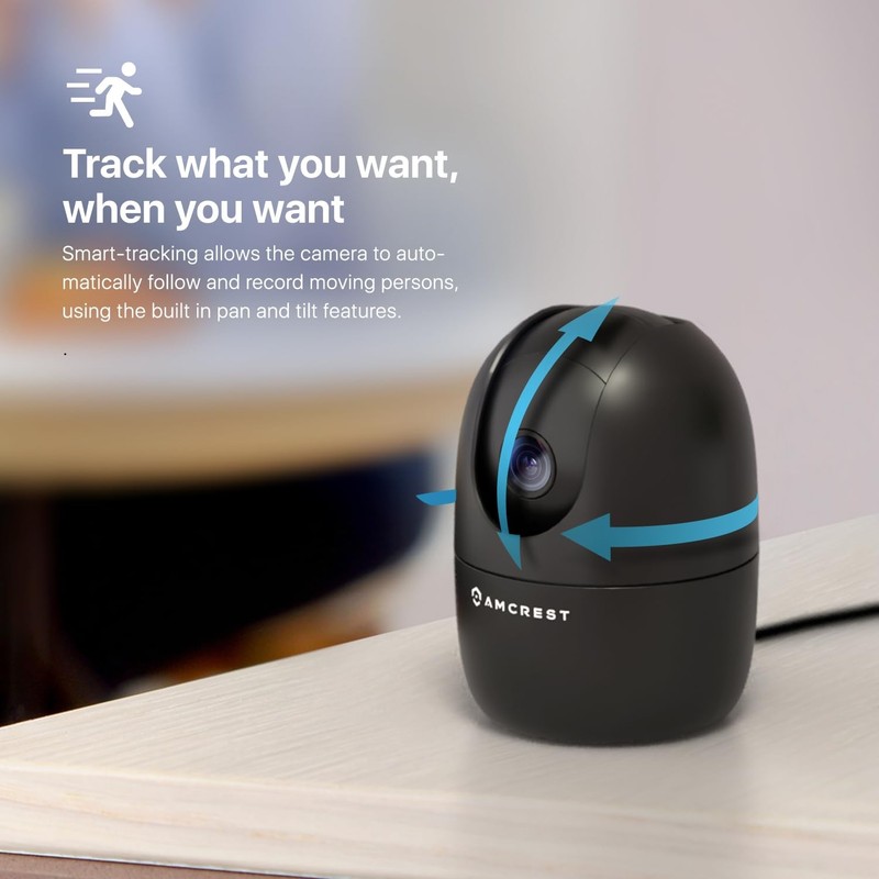 WiFi Camera 1080P Indoor Pan/Tilt 2.4Ghz Night Vision ASH21-B Smart Monitor gallery
