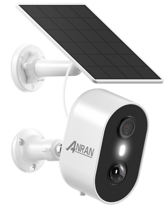 ARCCTV 2K Dual WiFi6 Wireless Solar Security Camera Outdoor CCTV W/Solar Panel