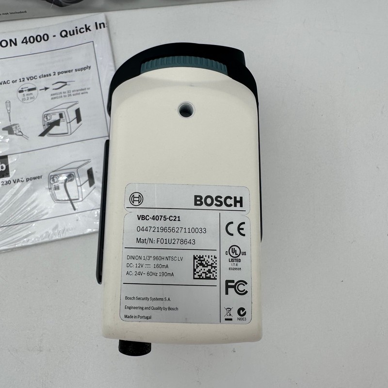 Bosch VBC-4075-C21 Dinion Analog CCTV Camera gallery