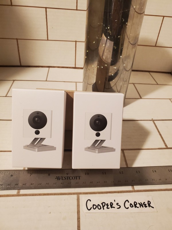 Set Of 2!! Wyze Cam WYZEC2 Wireless Indoor Smart Home Security Camera, Brand New