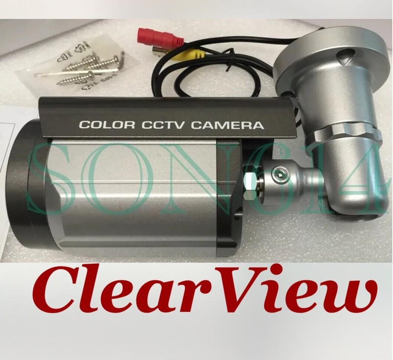 ClearView X-BL700-4-9 Security Color Camera 4-9mm 700TVL IR LED Anti-Vandal NEW!