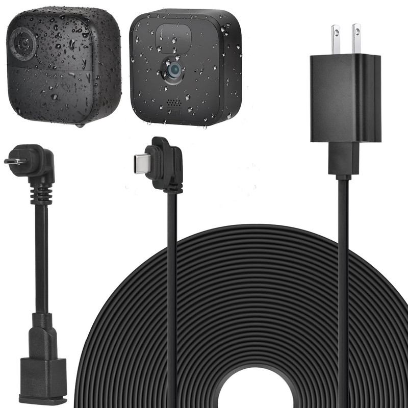 Weatherproof 30Ft/9M Power Cable for Blink Outdoor 4 (4Th Gen), Blink Outdoor/In