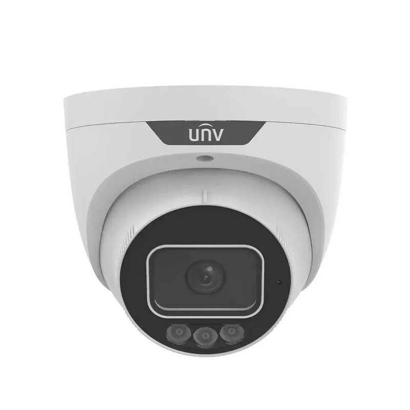 Uniview 8MP 4K Turret IP Camera 2 Way Audio Deterrence IPC3638SS-ADF28KMC-I1