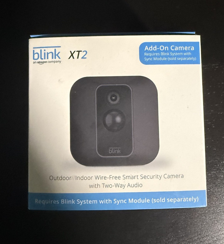 Blink XT2 Wi-Fi 1080p Indoor/Outdoor Security Camera Add-on Camera – Used Tested