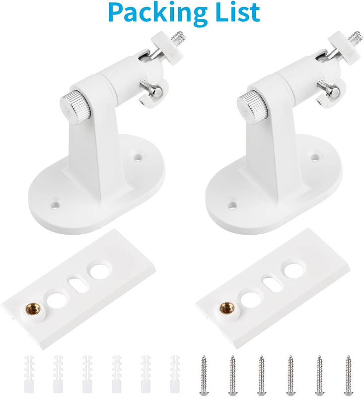 2Pack Security Wall Mount for Ring Spotlight Cam Battery and Ring Spotlight Cam gallery