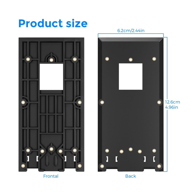 No-Drill Ring Doorbell Mount - Adhesive Door Bracket Compatible with Ring Vid... gallery