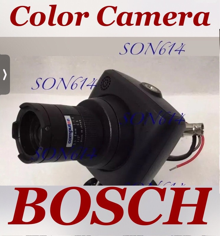 Bosch LTC0255MC Security Color Camera 480TVL 3.5-8mm CCTV Surveillance TESTED!