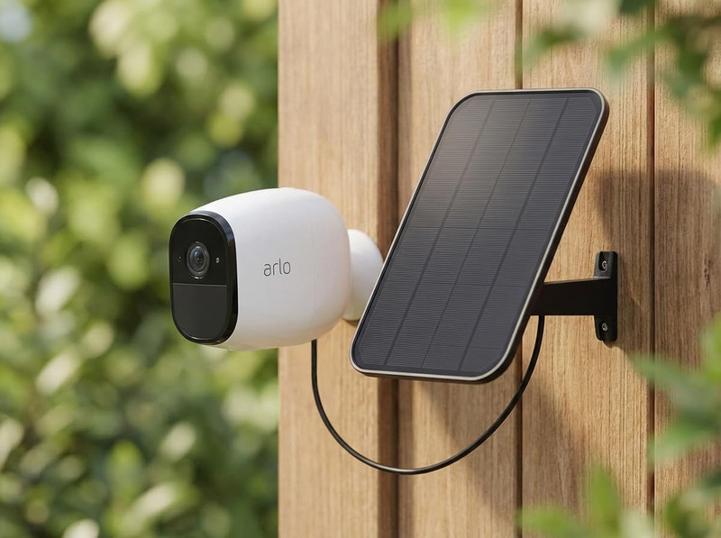 3.2W Solar Panel for Security Camera Compatible with Arlo Essential XL, Waterpro gallery