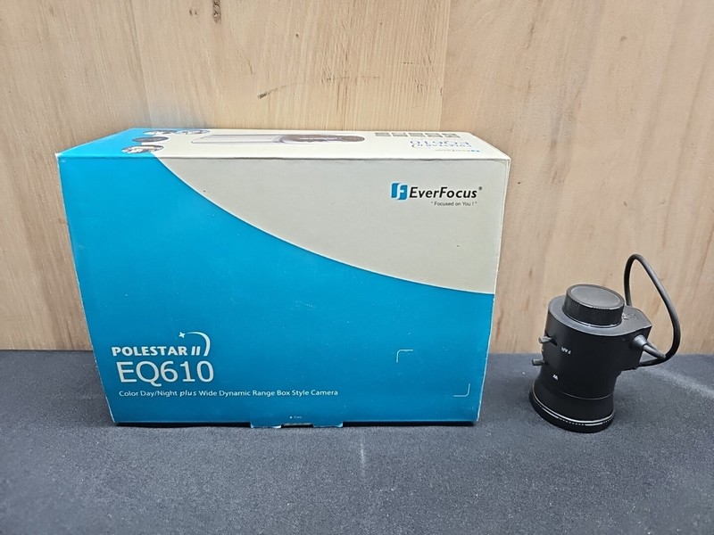 Everfocus Polestar II ⅓” High Res True Day/Night — EQ610 — New W Lens