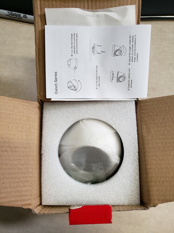 Meffee HD Dome Camera - 5MP 4 in 1 IR 20m - 3.6mm Lens DC12V 550mA LIRDBAHTC500F gallery