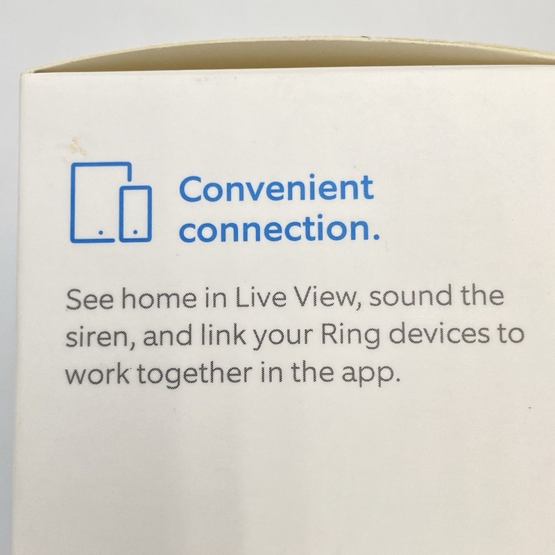 RING INDOOR CAM HOME SECURITY CAMERA (2nd Gen, 2023) Plug-In White NEW SEALED gallery