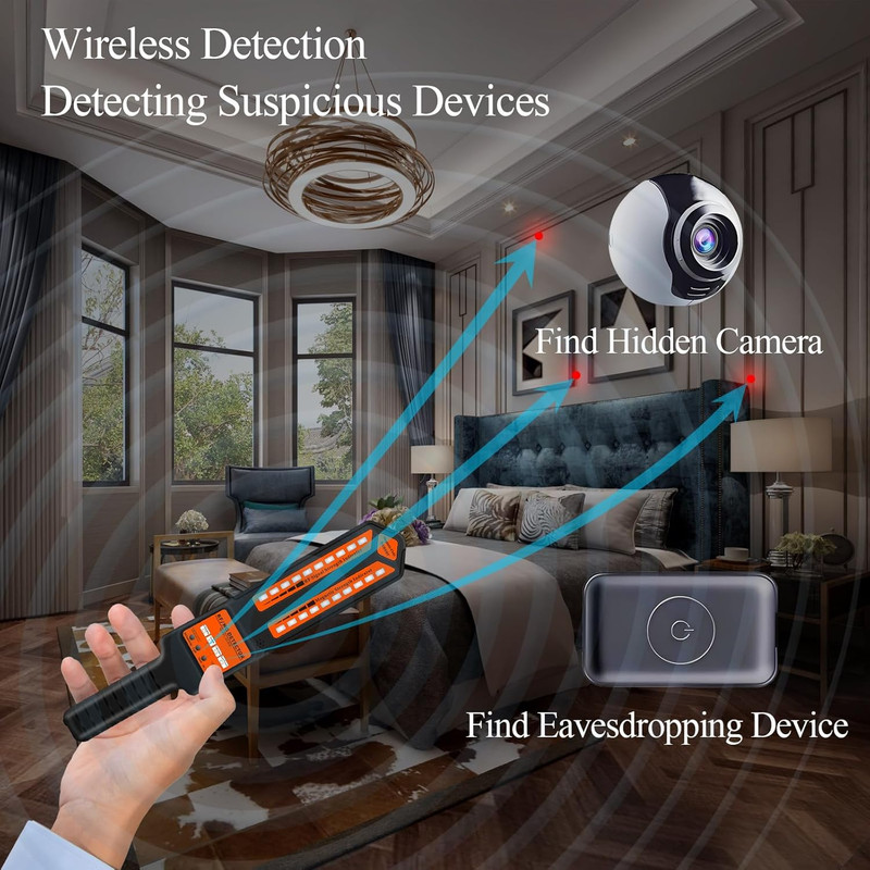 Hidden Camera & Bug Detector - Protect Your Privacy Anywhere! gallery
