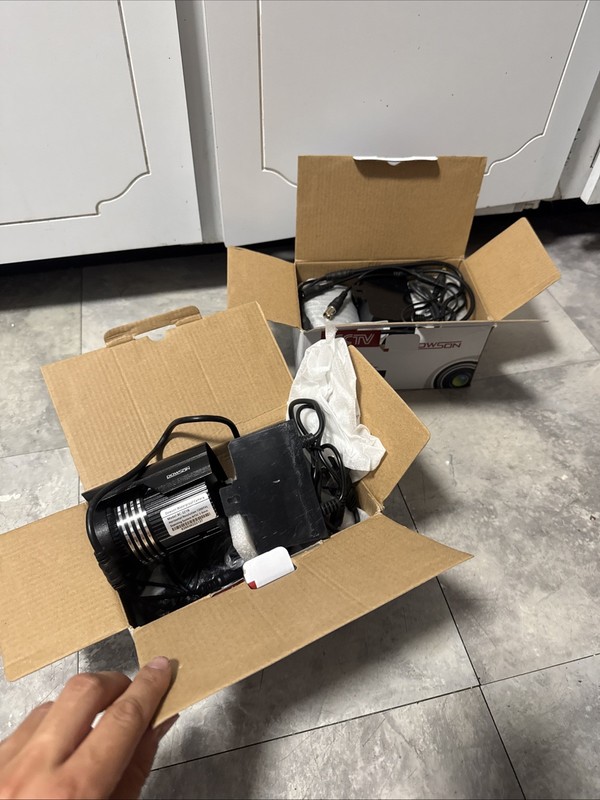 Lot 2 PAC 4 Cam Dowson Model BC-321B-n Security Camera / / Open Box