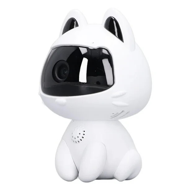 asddcavvf Wireless Camera WiFi Connection Home Video Robot Pet Shape for Indoor gallery
