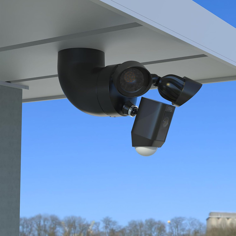 Eave Mount for Ring Floodlight Cam Wired Pro/Pro (2Nd Gen)/ Plus, Blink Wired Fl gallery