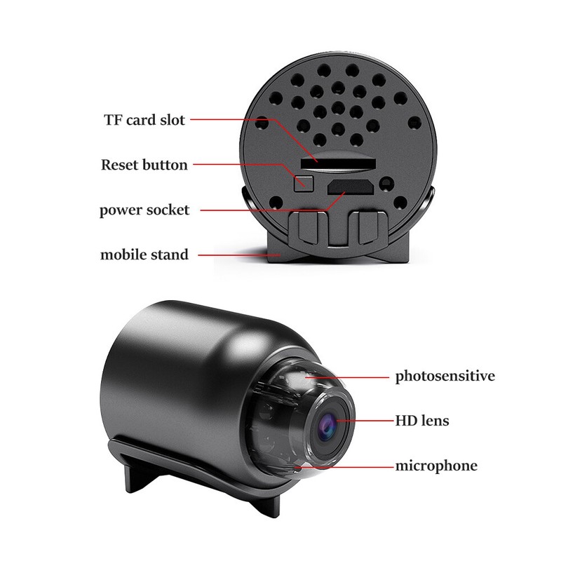 Camara Espia WiFi Inalambrica Para Casa o Baño HD 1080P Con Audio y Microfono gallery