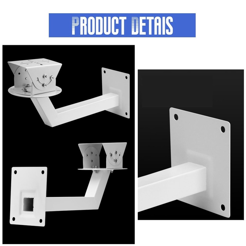 16" Heavy Duty Security Camera Mount Bracket Adjustable Universal Wall gallery
