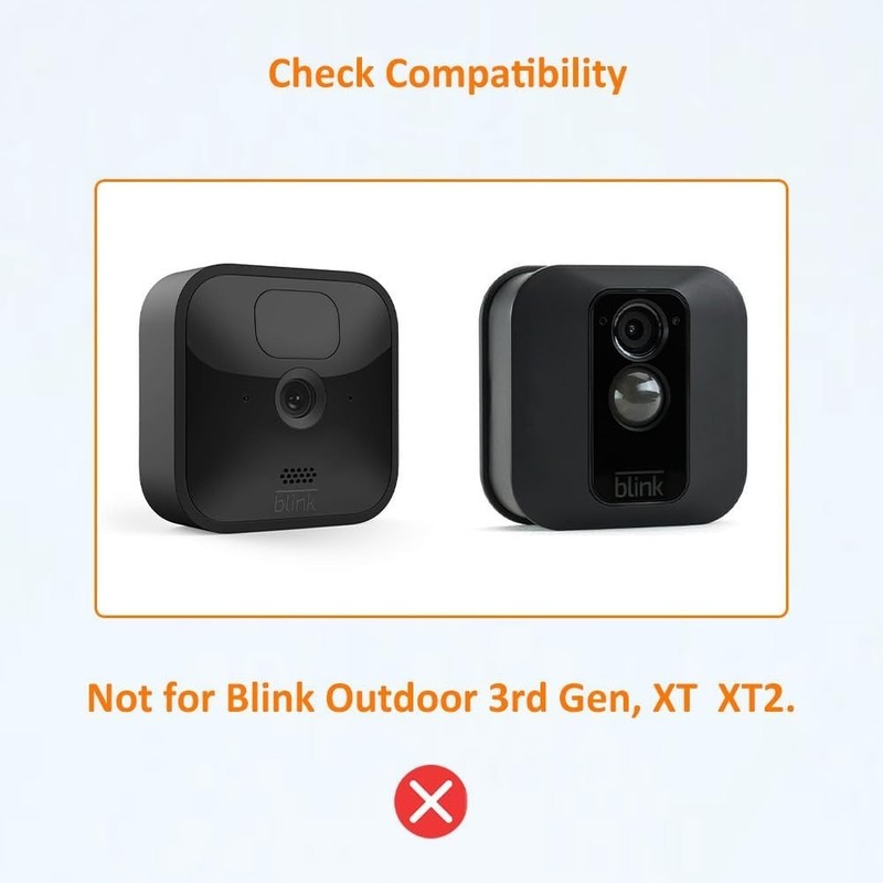 Secure 2 Pack Adjustable Mounts for Blink Outdoor 4 Cameras | Easy Installation gallery