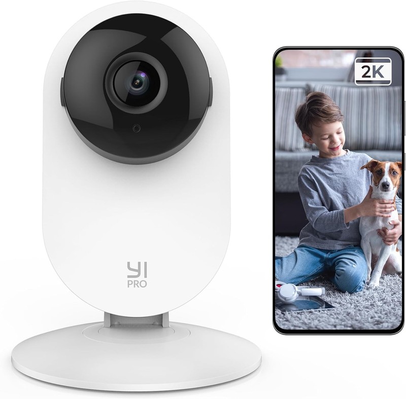 YI 2K 3MP Home Security Camera Person Animal Detection