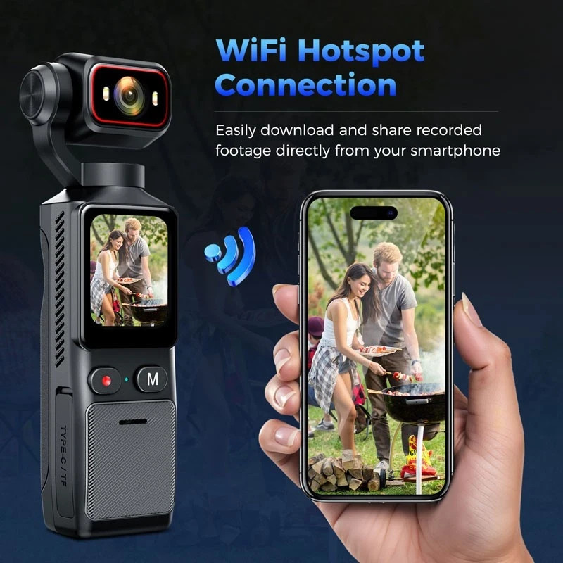 HD 4K WIFI Action Camera Cycling Sport VLOG Portable Photo Outdoors Anti Shake gallery