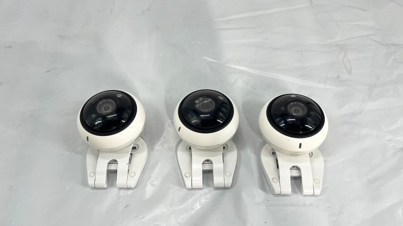 Samsung Wisenet SNH-V6431BN 1080p Wi-Fi IP Camera LOT OF 3