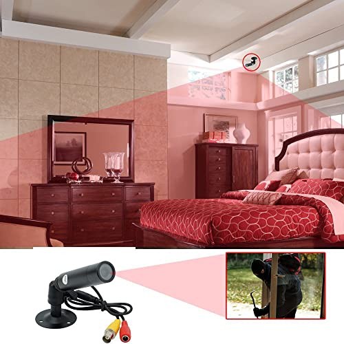 Vanxse Mini Bullet Security Camera 1000TVL HD Indoor Surveillance CCTV 3.6mm Len gallery