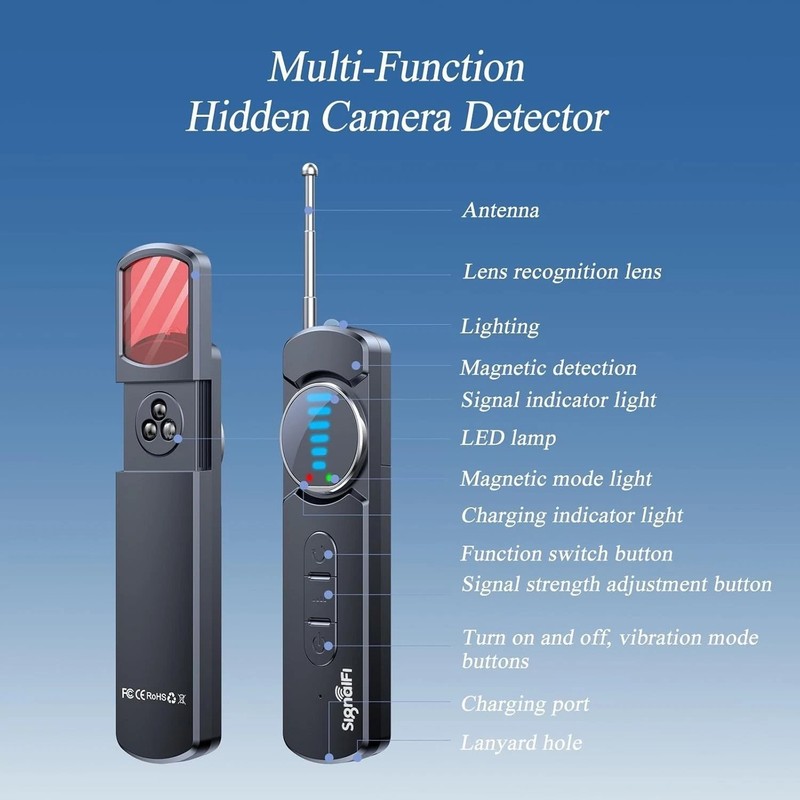 Hidden Camera Detector,Upgraded Hidden Bug and Camera Detector, Bug & GPS Tra.., gallery