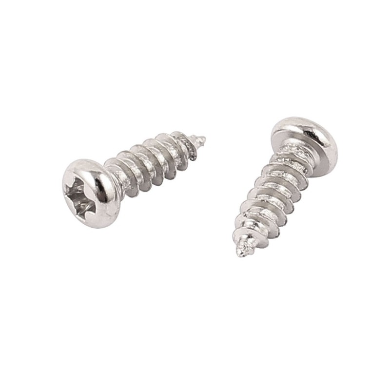 50pcs M2.5 x 8mm Cross Stainless Steel Pan Head Self Tapping Screws Bolts gallery