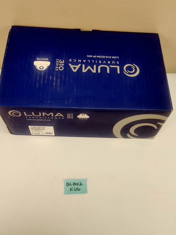 Luma Surveillance 310 Series IP OutDoor Camera with IR - LUM-310-DOM-IP-WH
