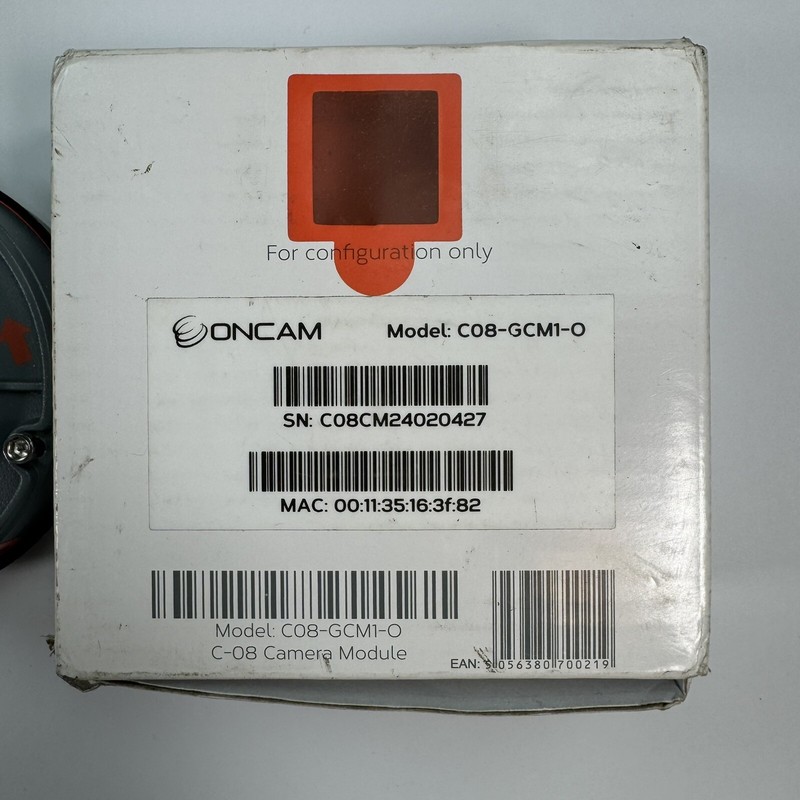 Oncam C-Series C08 Camera Module C08-GCM1-0 Indoor 8MP Fisheye Security Camera gallery