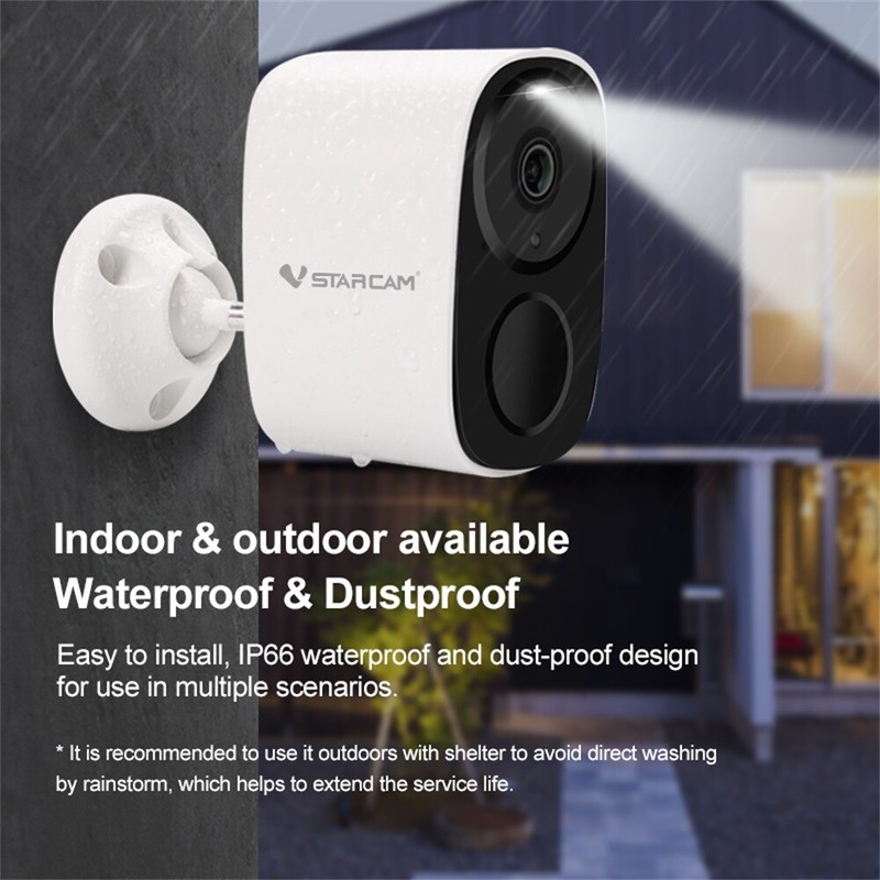 1080P HD Wireless Security Camera Night Vision CCTV Smart Cam With Siren Alarm gallery