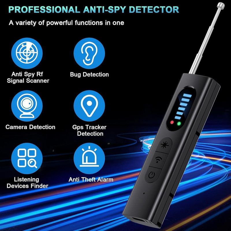 Hidden Camera Detectors,Spy Camera Finder,Portable Hidden Bug and Camera Detecto gallery