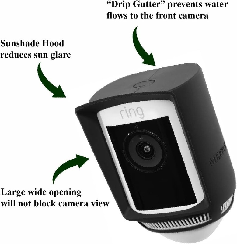 2-Pack Silicone Skin Case for Ring Floodlight Cam Pro with UV & Weather Prote... gallery