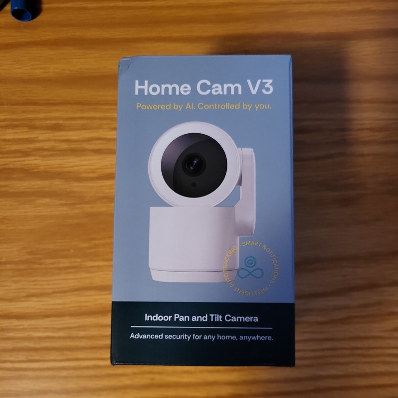Luna Home Cam V3 2K Indoor Pan & Tilt Camera White (Sealed) NIB