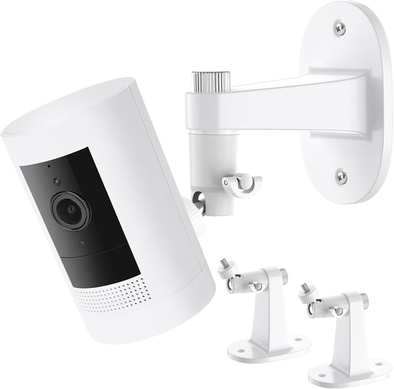 2 Pack Ring Camera Wall Mount Ring Stick Up Cam Battery Plug in 3rd Gen