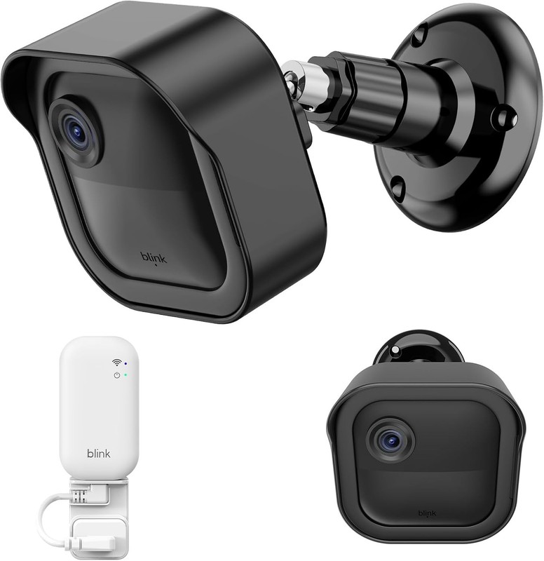 360° Rotating Outdoor Blink Camera Mount - Protective Housing for Secure Viewing gallery