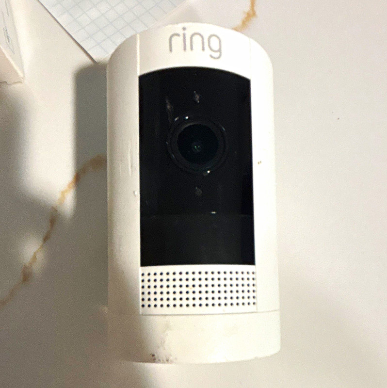 Ring Stick Up Cam 1080p Wi-Fi Wireless Motion Indoor/Outdoor Alexa, White