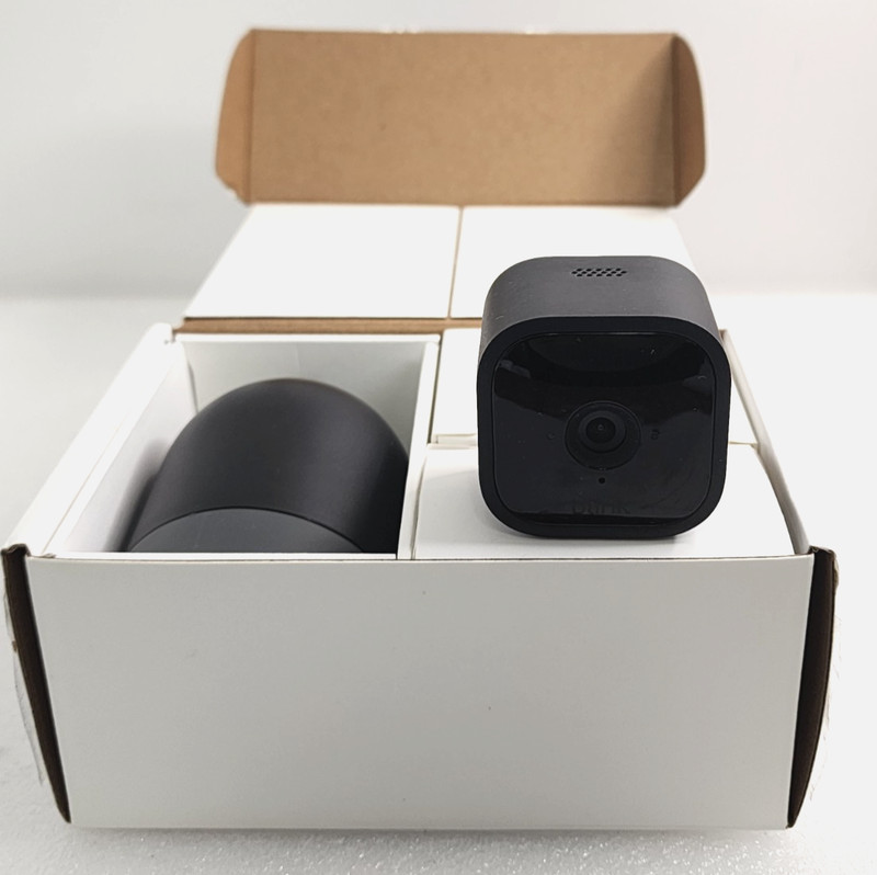 Blink Mini Pan-Tilt Rotating Indoor Plug-in Smart Security Camera, Open Box gallery