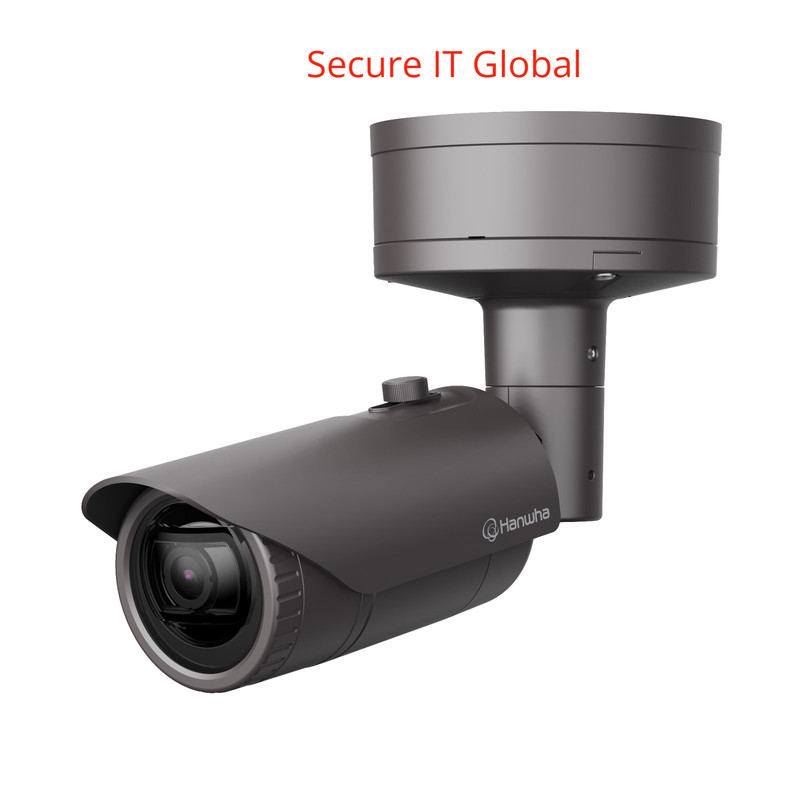 Hanwha Techwin XNO-6010R 2MP IR Bullet IP Security Camera 2.4mm fixed focal Lens