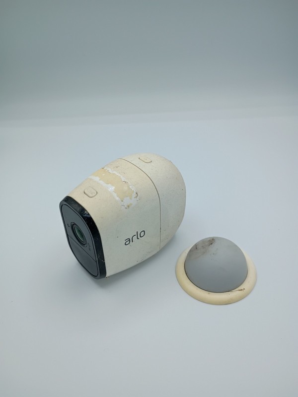 Netgear Arlo Pro 1080p HD Security Camera White VMC4030 w/ Battery and Mount