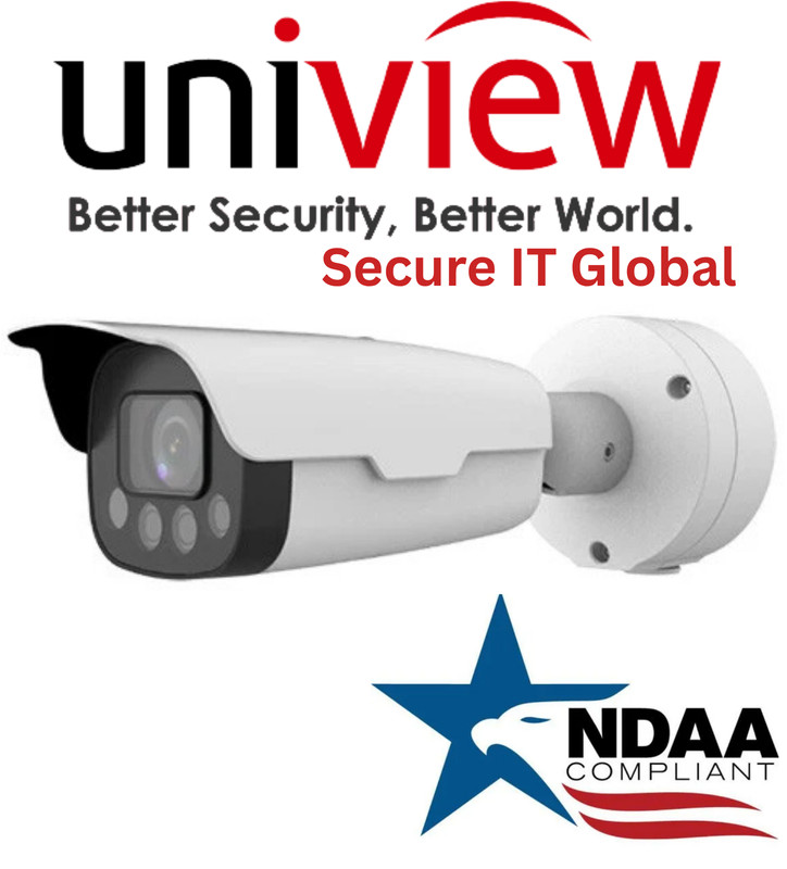 UNV 2MP IP67 1080p NDAA 2way Audio Uniview IP Network Bullet LPR Security Camera
