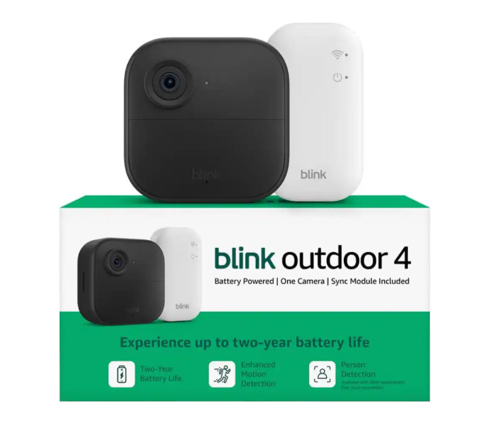 NEW – Blink Outdoor 4 One Camera System w/Sync Module