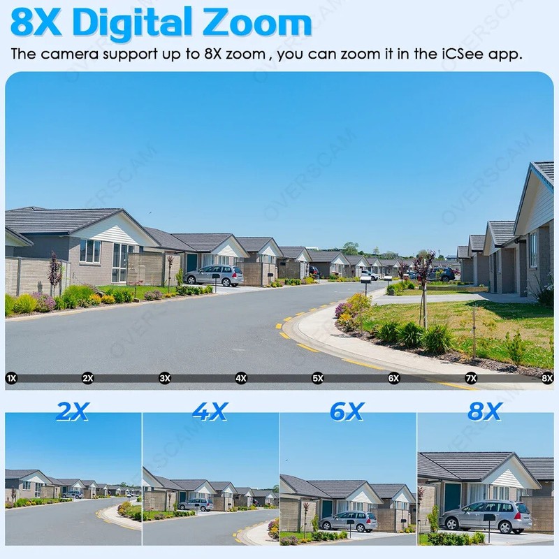 16MP WiFi Camera Outdoor Home Security Auto Tracking P2P PTZ Video Surveillance gallery