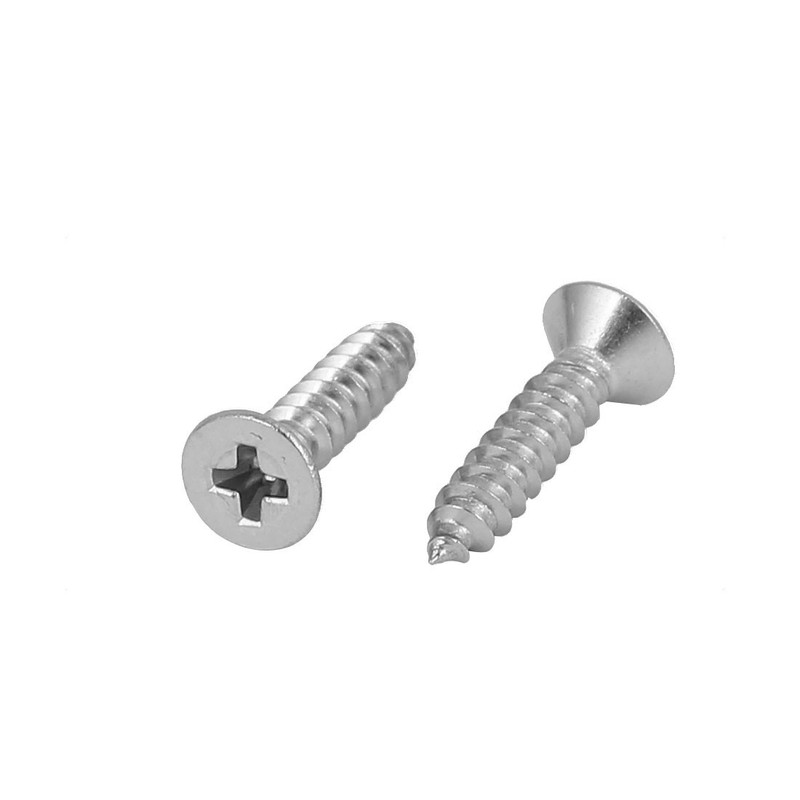 50pcs M2.9x13mm stainless steel 316 flat head self-tapping screws a gallery